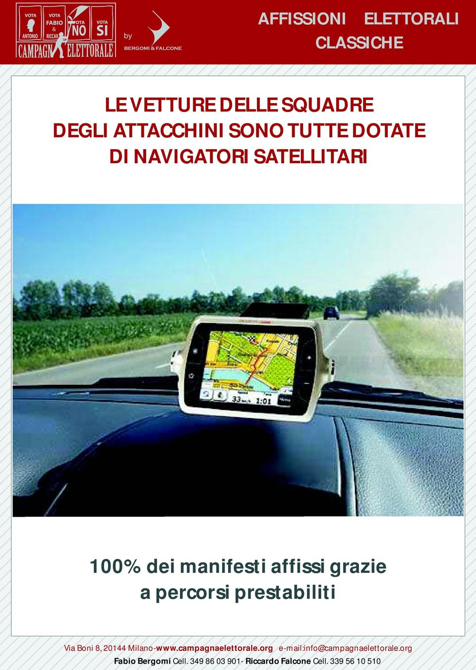 NAVIGATORI SATELLITARI 100% dei