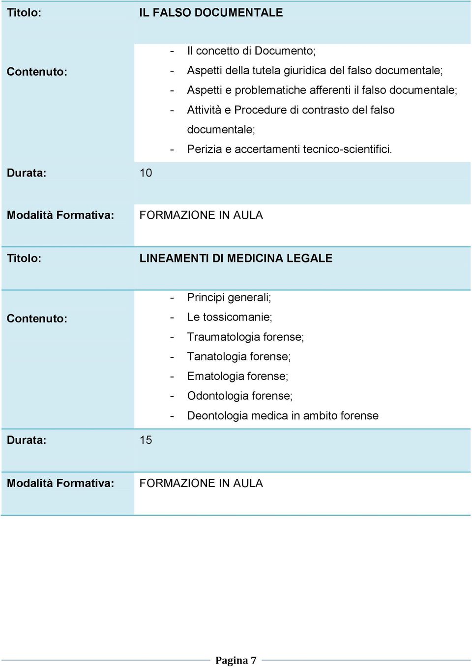 accertamenti tecnico-scientifici.