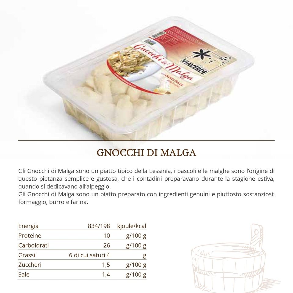 Gli Gnocchi di Malga sono un piatto preparato con ingredienti genuini e piuttosto sostanziosi: formaggio, burro e farina.