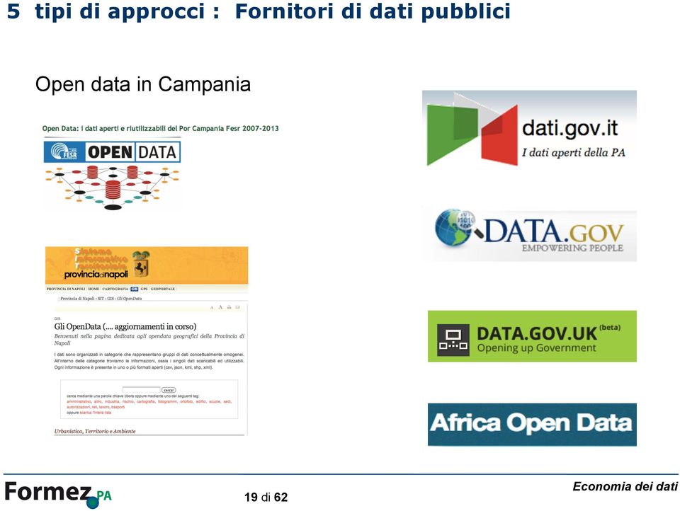 pubblici Open data