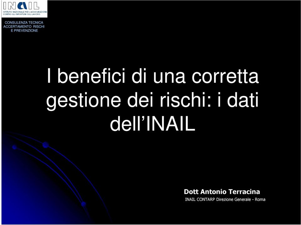 dell INAIL Dott Antonio