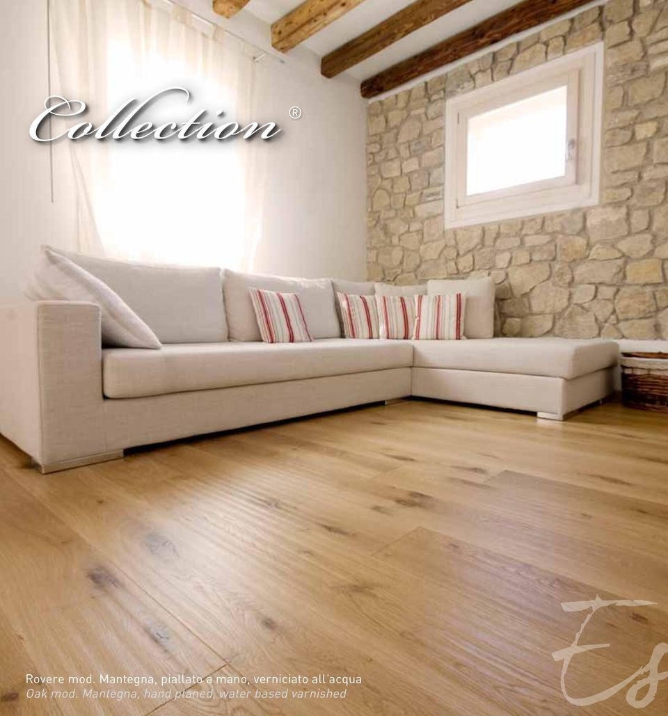 verniciato all acqua Oak mod.