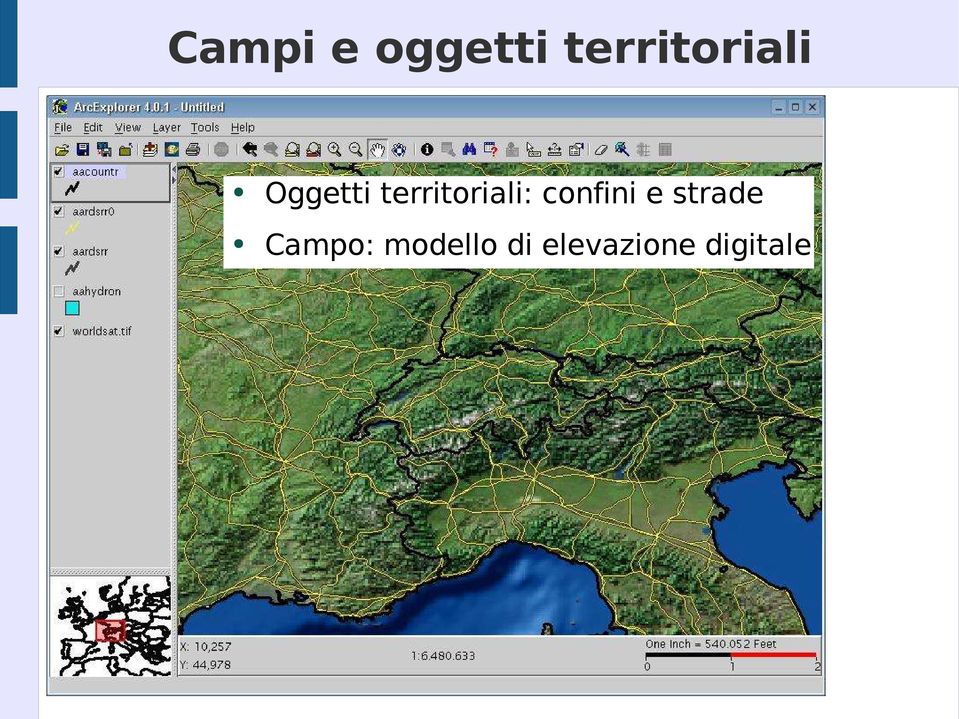 territoriali: confini e