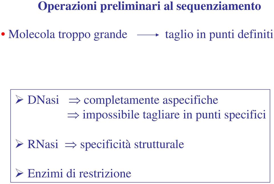 completamente aspecifiche impossibile tagliare in