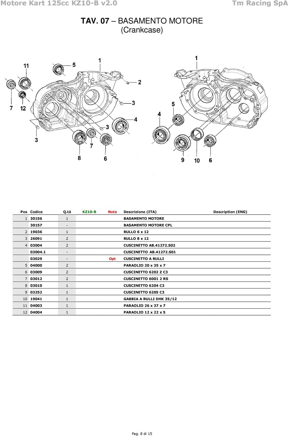 S02 03004.1 - CUSCINETTO AB.41272.