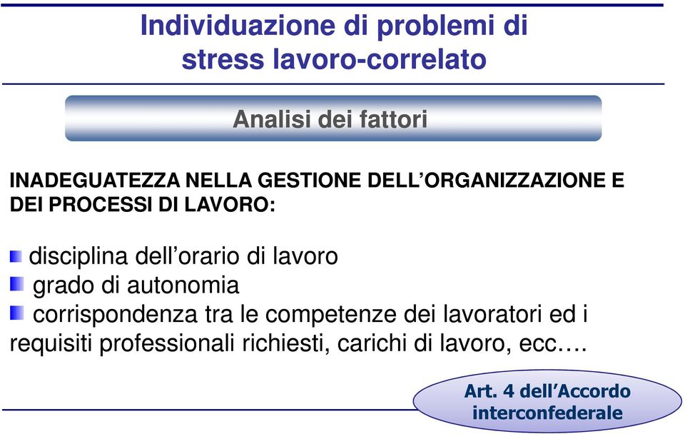 lavoro grado di autonomia corrispondenza tra le competenze dei lavoratori ed i