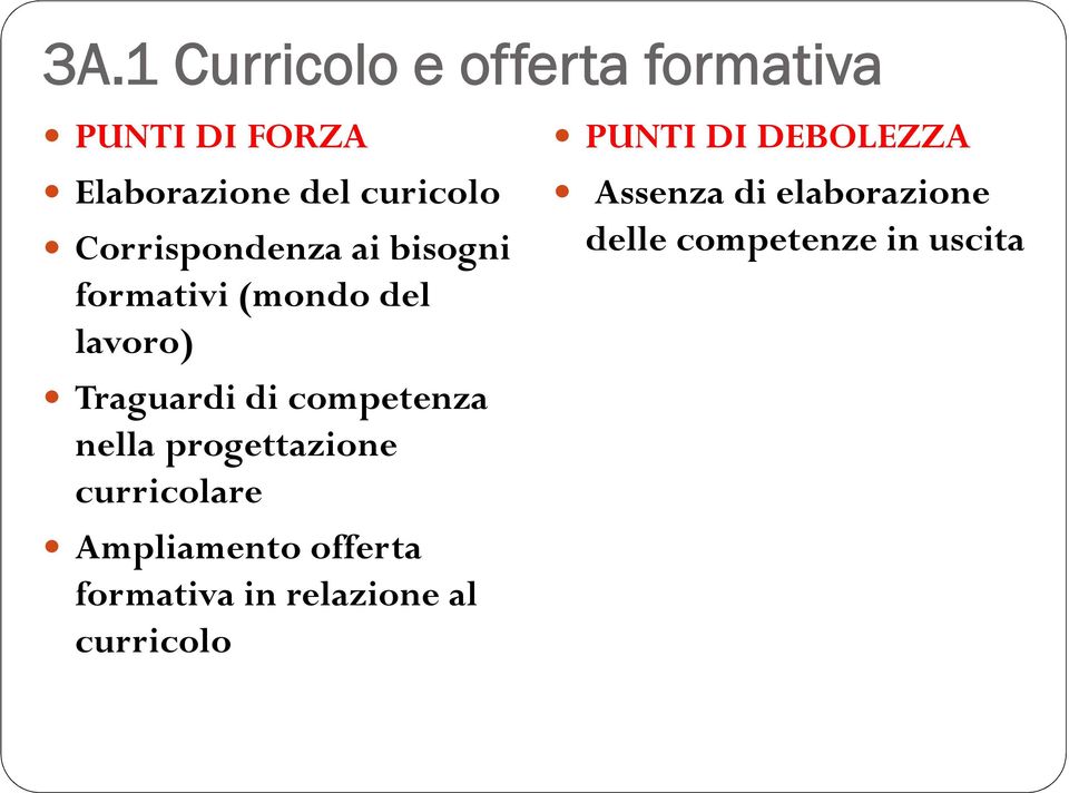 competenza nella progettazione curricolare Ampliamento offerta formativa in