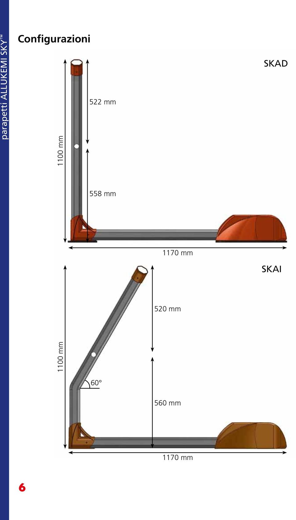 mm SkAD 558 mm 1170 mm SkAI