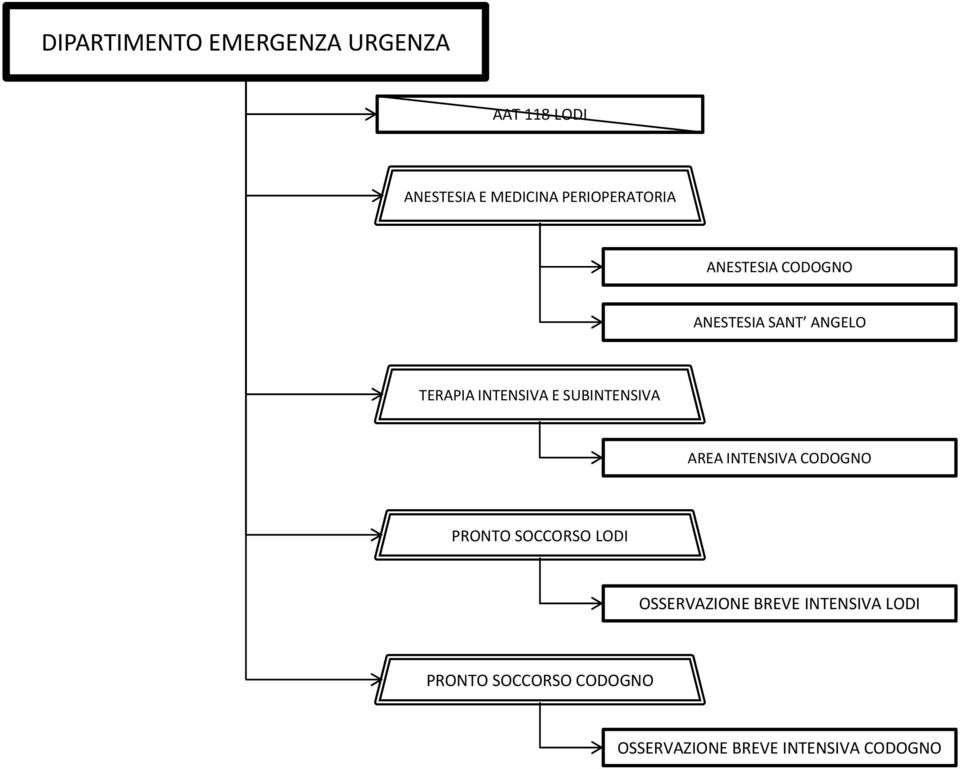 E SUBINTENSIVA AREA INTENSIVA CODOGNO PRONTO SOCCORSO LODI OSSERVAZIONE