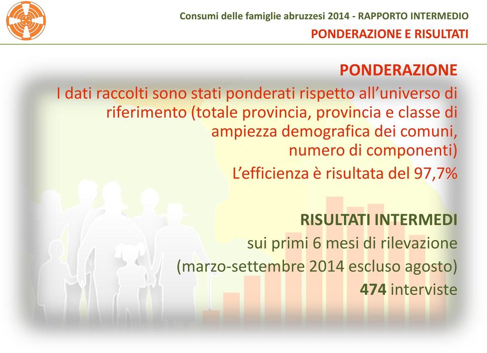 demografica dei comuni, numero di componenti) L efficienza è risultata del 97,7%