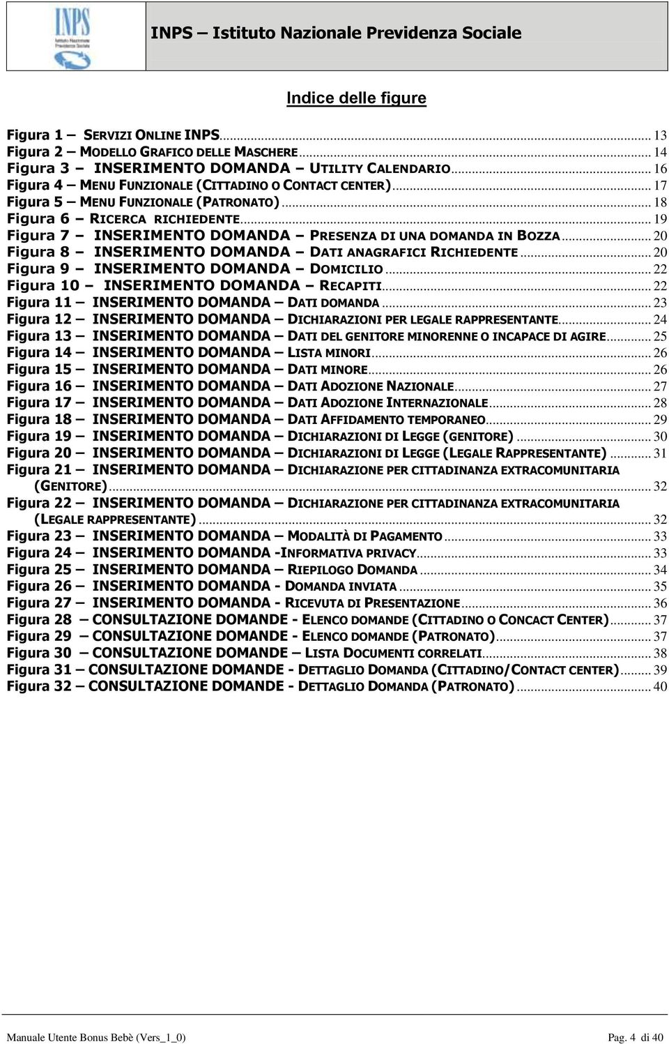 .. 19 Figura 7 INSERIMENTO DOMANDA PRESENZA DI UNA DOMANDA IN BOZZA... 20 Figura 8 INSERIMENTO DOMANDA DATI ANAGRAFICI RICHIEDENTE... 20 Figura 9 INSERIMENTO DOMANDA DOMICILIO.