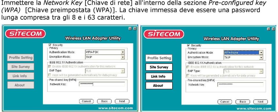 [Chiave preimpostata (WPA)].