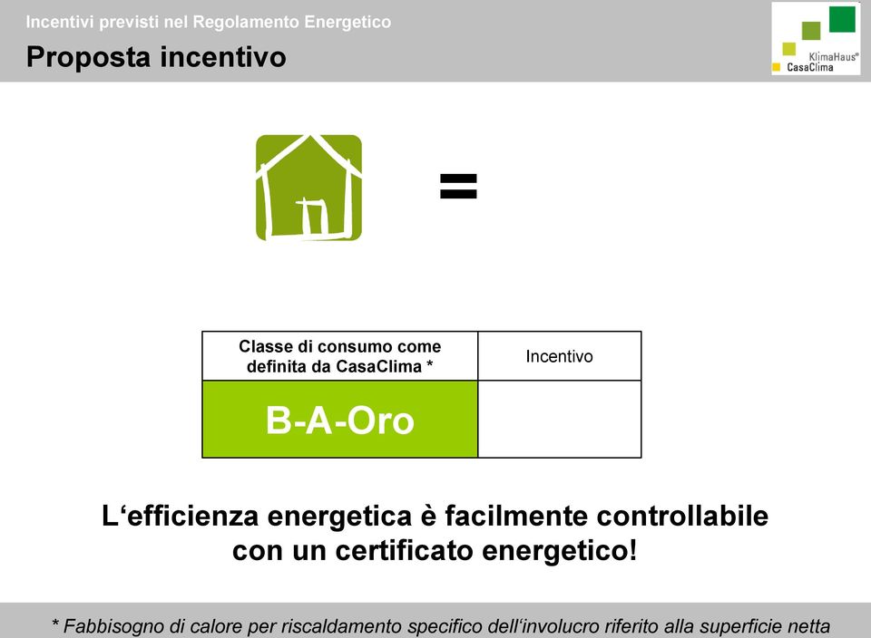 energetica è facilmente controllabile con un certificato energetico!