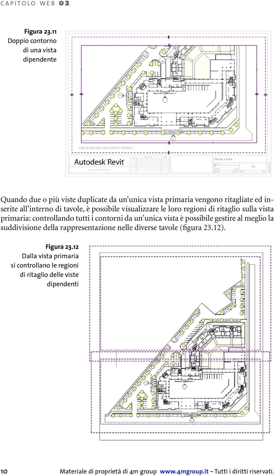 inserite all interno di tavole, è possibile visualizzare le loro regioni di ritaglio sulla vista primaria: controllando tutti i