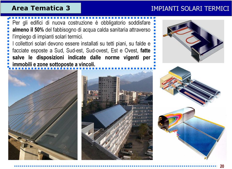 solari termici.