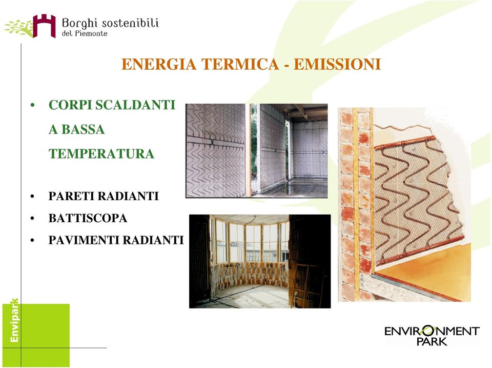 TEMPERATURA PARETI RADIANTI