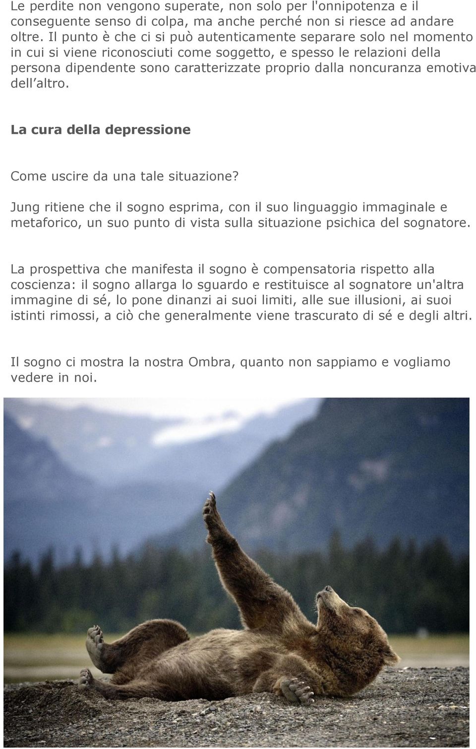 noncuranza emotiva dell altro. La cura della depressione Come uscire da una tale situazione?