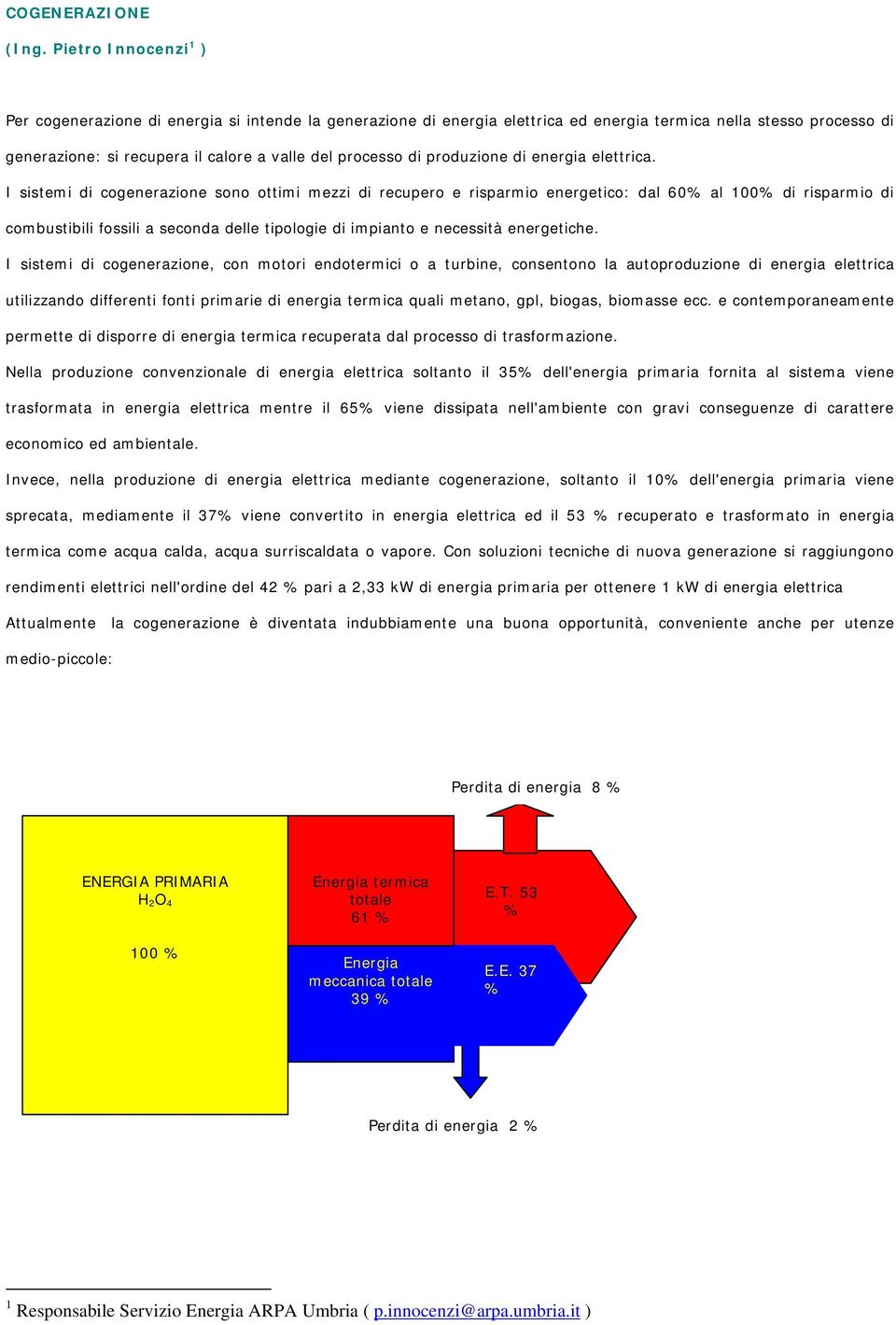 produzione di energia elettrica.