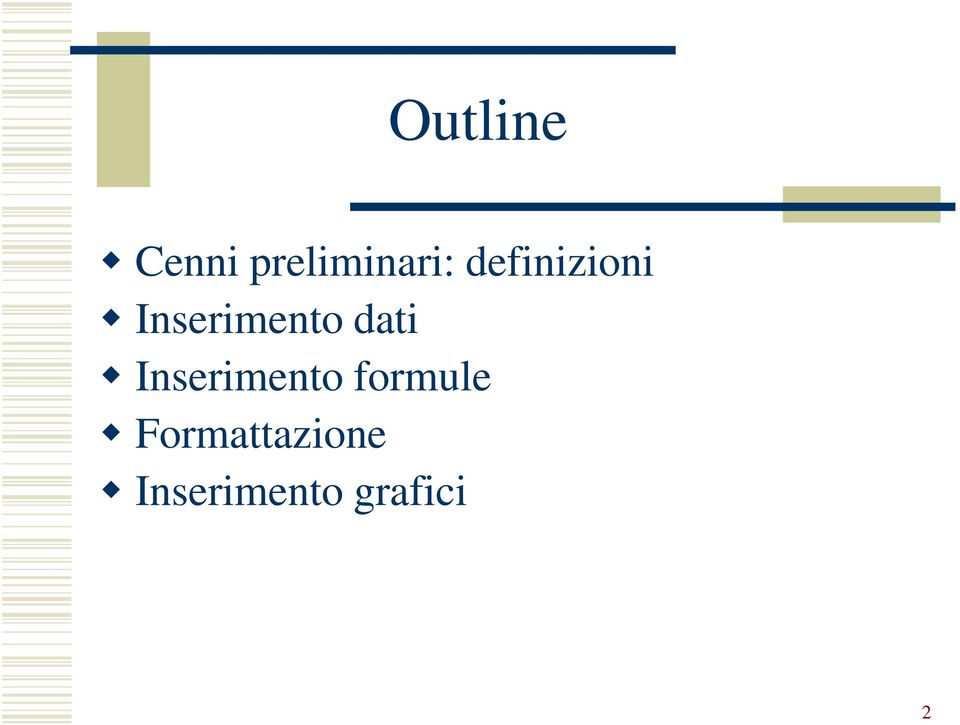 dati Inserimento formule