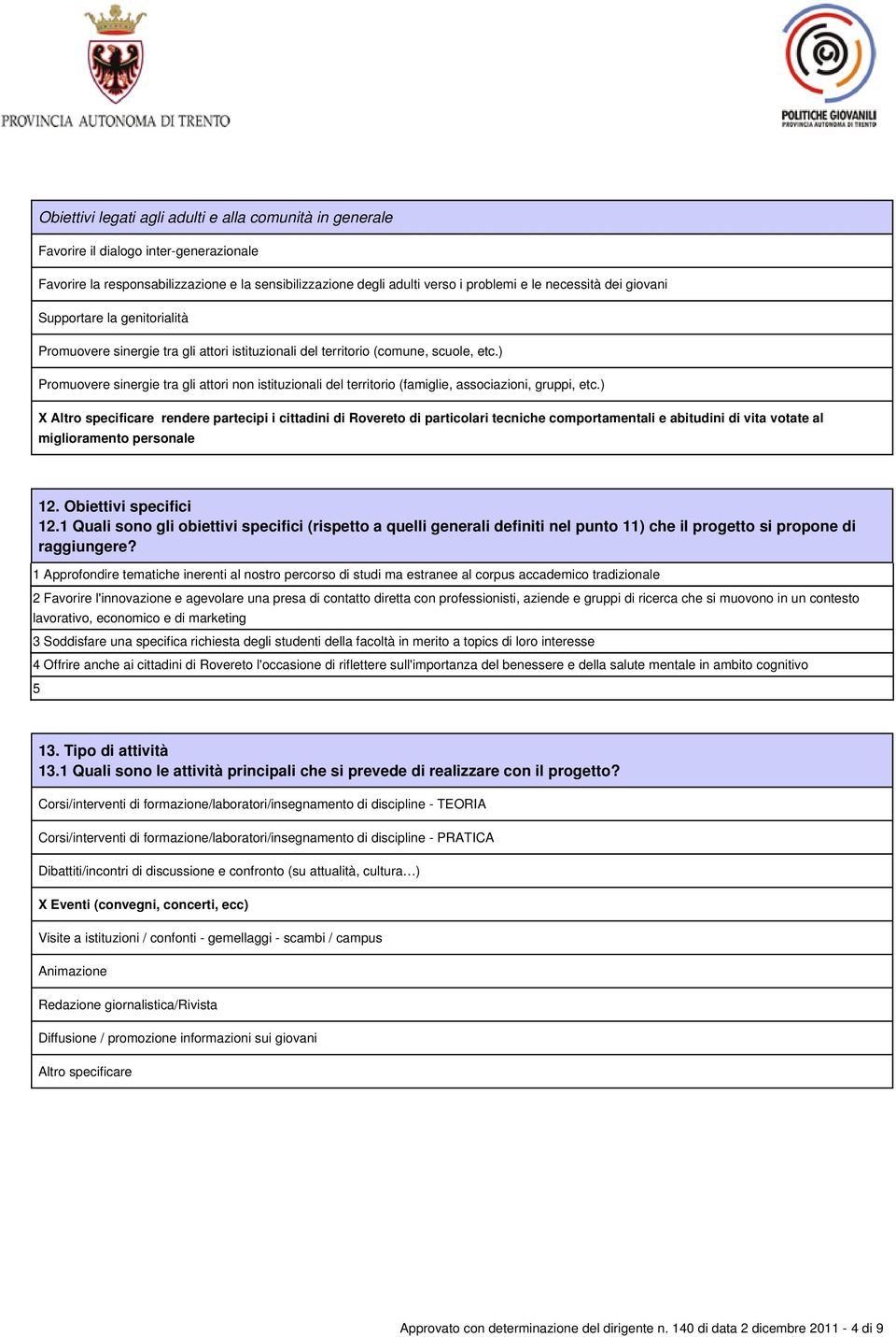 ) Promuovere sinergie tra gli attori non istituzionali del territorio (famiglie, associazioni, gruppi, etc.