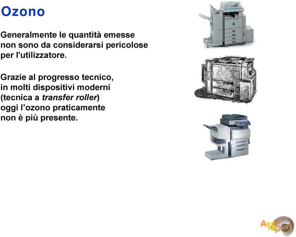 Grazie al progresso tecnico, in molti dispositivi