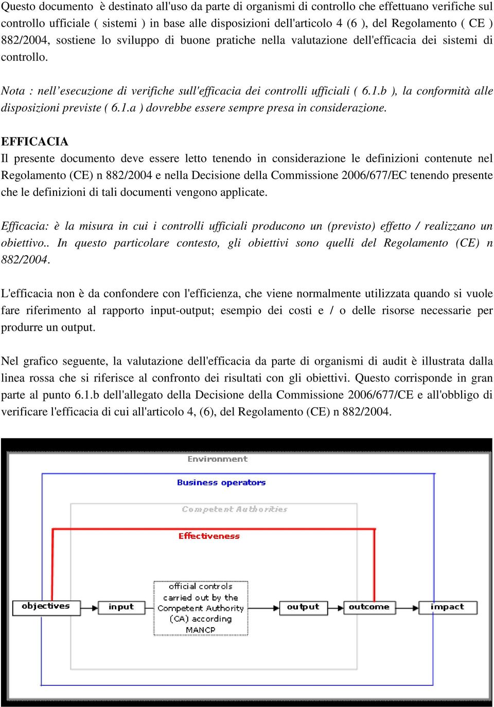 b ), la conformità alle disposizioni previste ( 6.1.a ) dovrebbe essere sempre presa in considerazione.