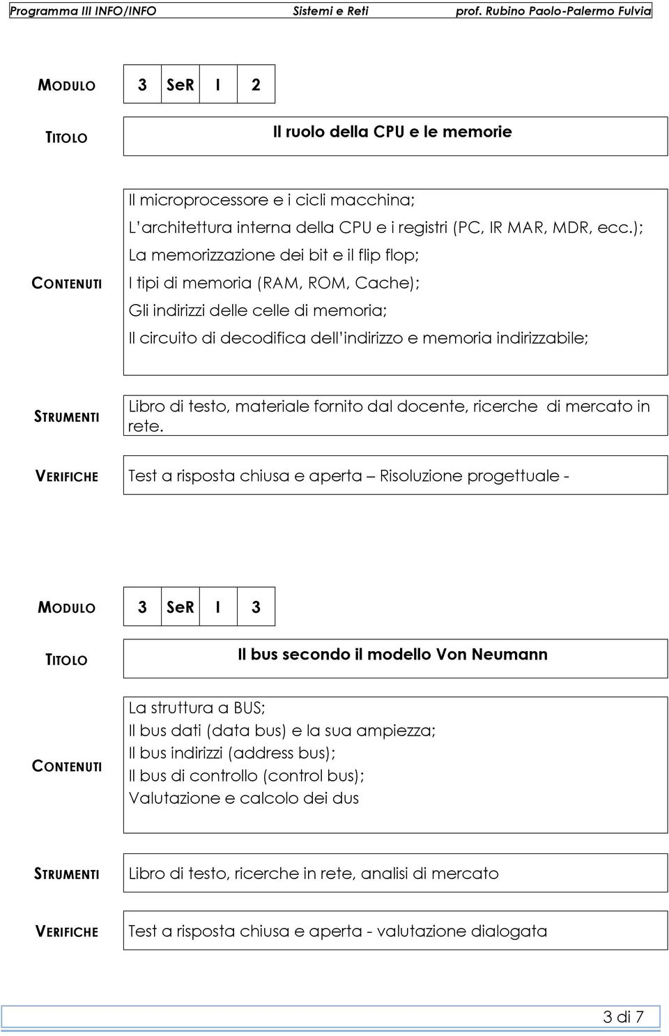 testo, materiale fornito dal docente, ricerche di mercato in rete.