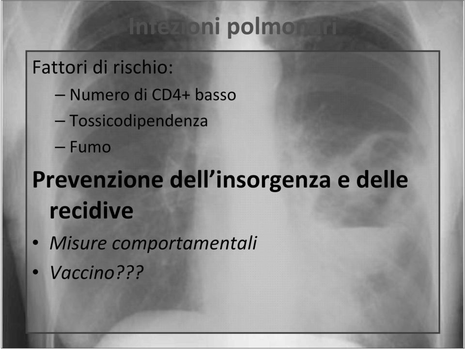 Fumo Prevenzione dell insorgenza e delle