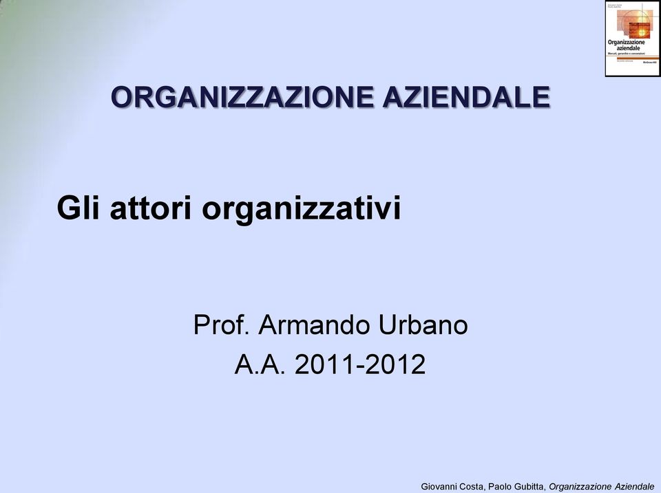 organizzativi Prof.