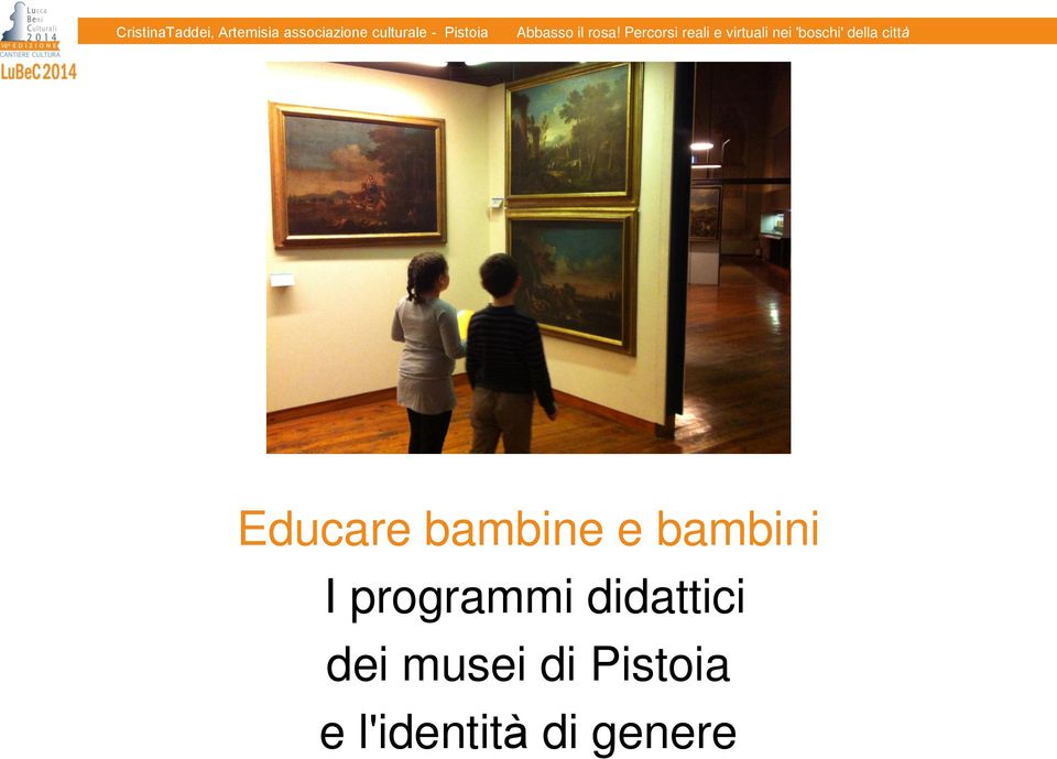 didattici dei musei di