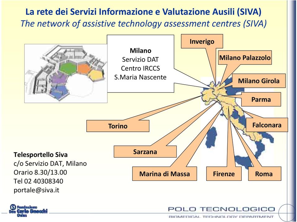 Maria Nascente Inverigo Milano Palazzolo Milano Girola Parma Torino Falconara Telesportello
