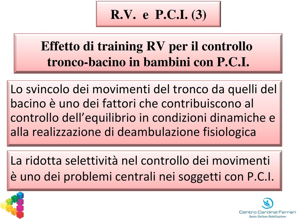 Lo svincolo dei movimenti del tronco da quelli del bacino èuno dei fattori che contribuiscono al