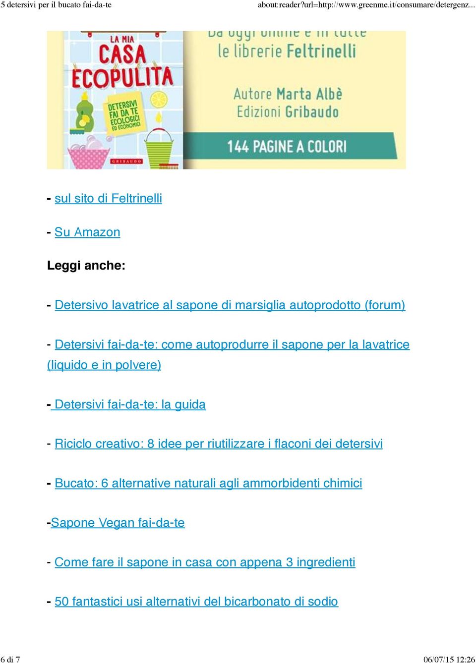 8 idee per riutilizzare i flaconi dei detersivi - Bucato: 6 alternative naturali agli ammorbidenti chimici -Sapone Vegan fai-da-te