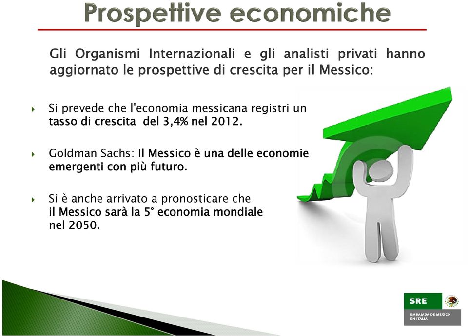 crescita del 3,4% nel 2012.