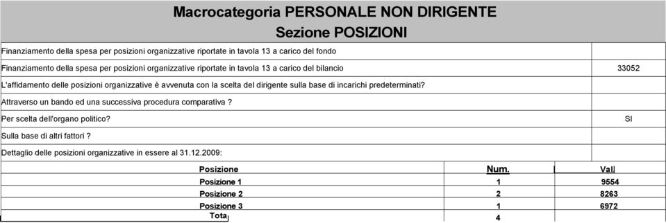 la scelta del dirigente sulla base di incarichi predeterminati? Attraverso un bando ed una successiva procedura comparativa? Per scelta dell'organo politico?