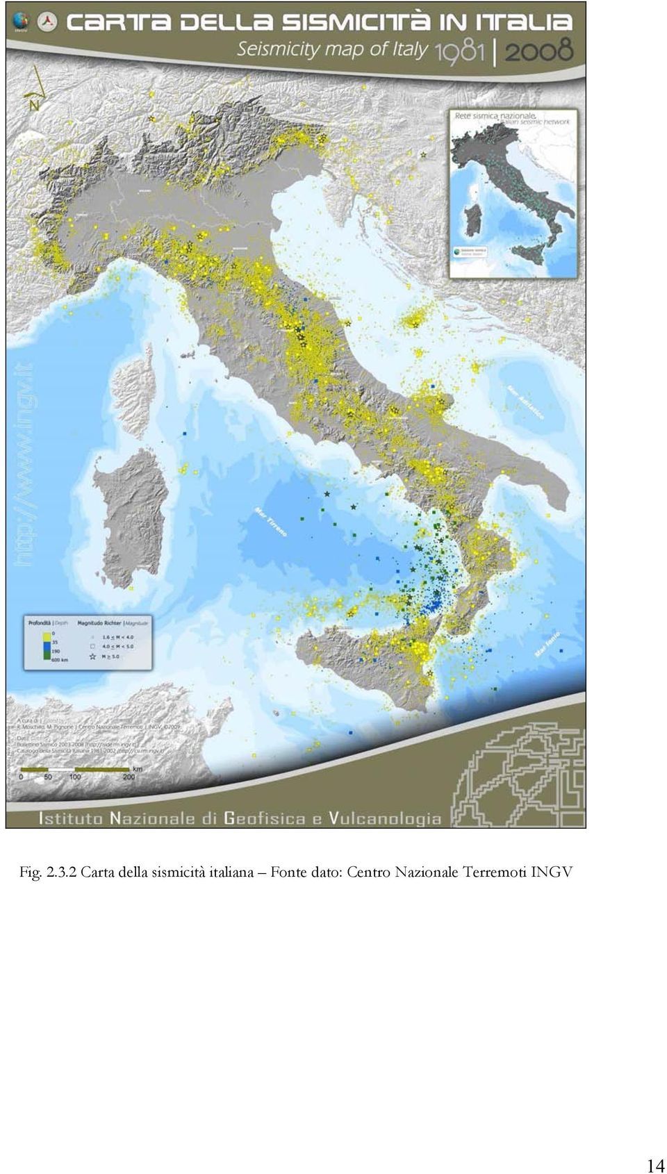 sismicità italiana