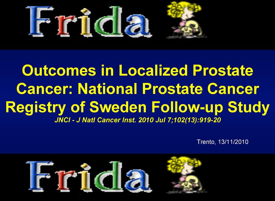 Sweden Follow-up Study JNCI - J Natl