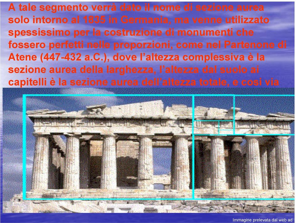 nel Partenone di Atene (447-432 a.c.