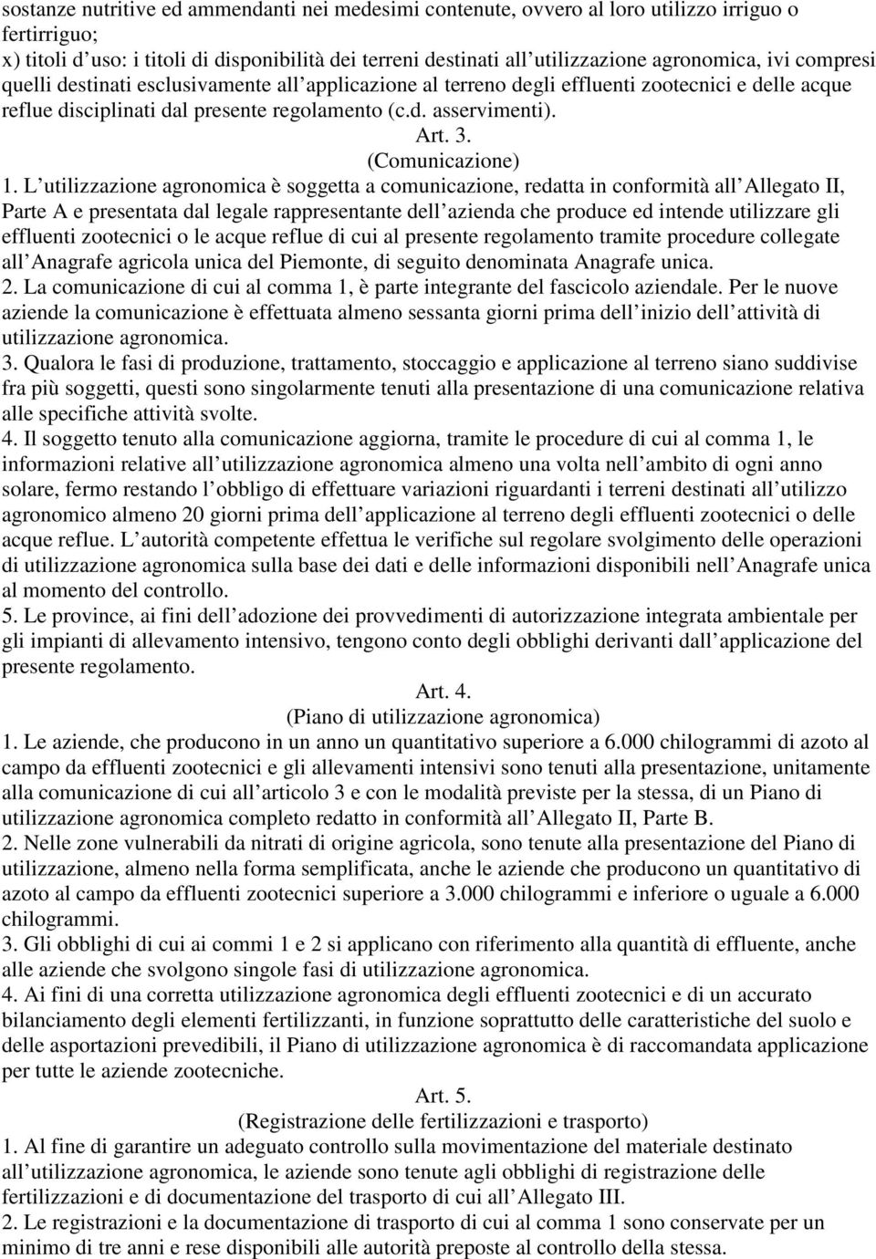 (Comunicazione) 1.