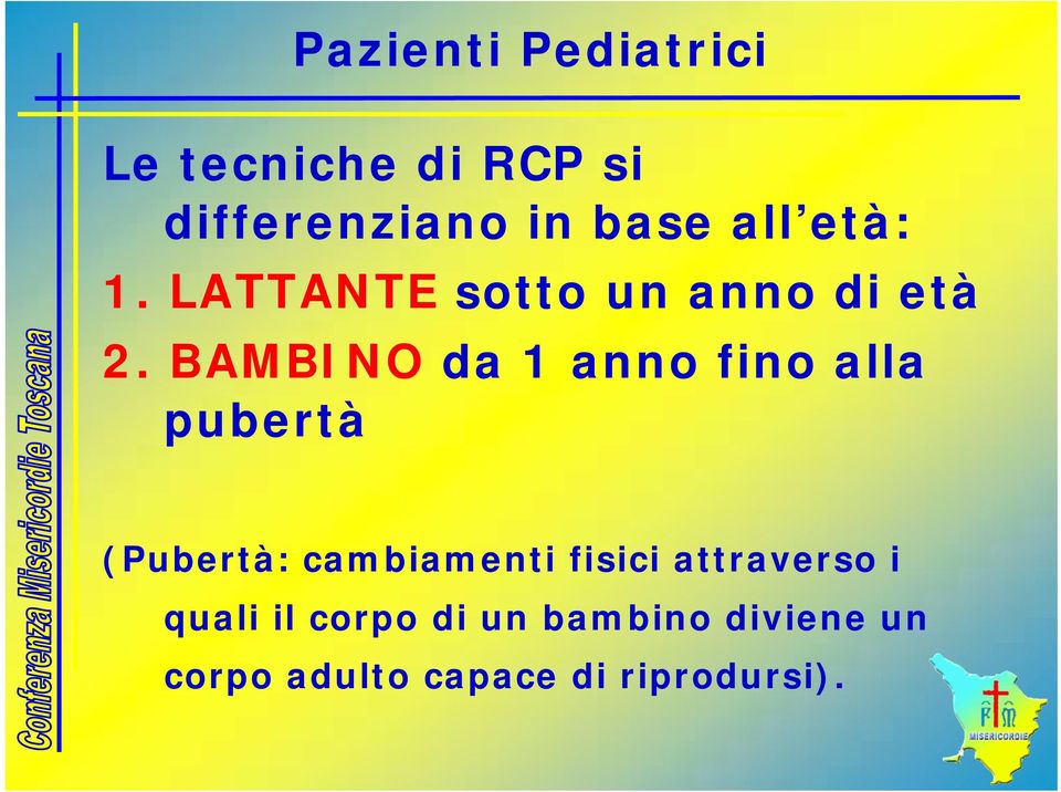 BAMBINO da 1 anno fino alla pubertà (Pubertà: cambiamenti fisici