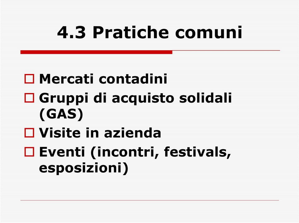 solidali (GAS) Visite in azienda