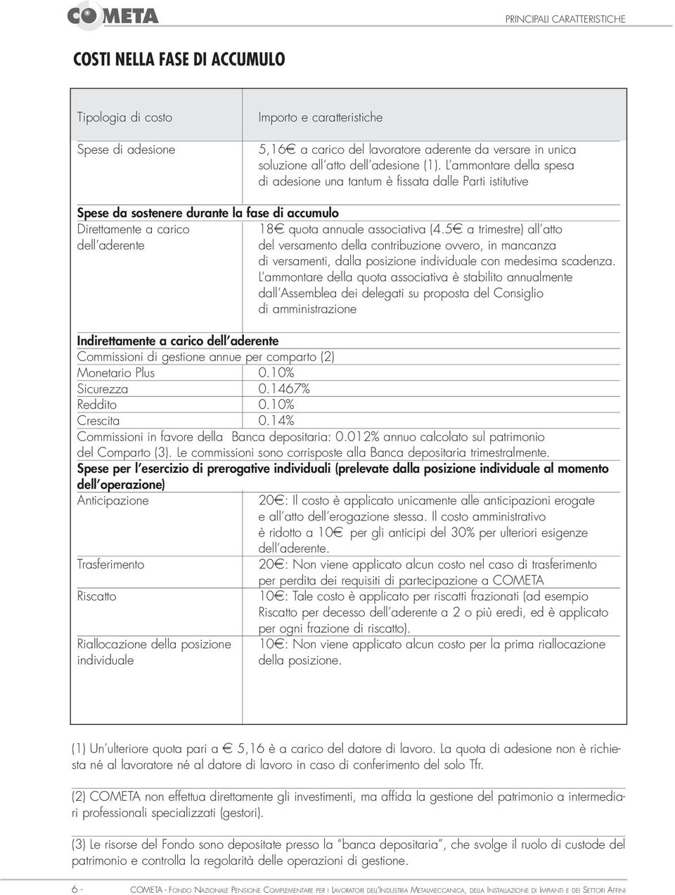 5e a trimestre) all atto dell aderente del versamento della contribuzione ovvero, in mancanza di versamenti, dalla posizione individuale con medesima scadenza.