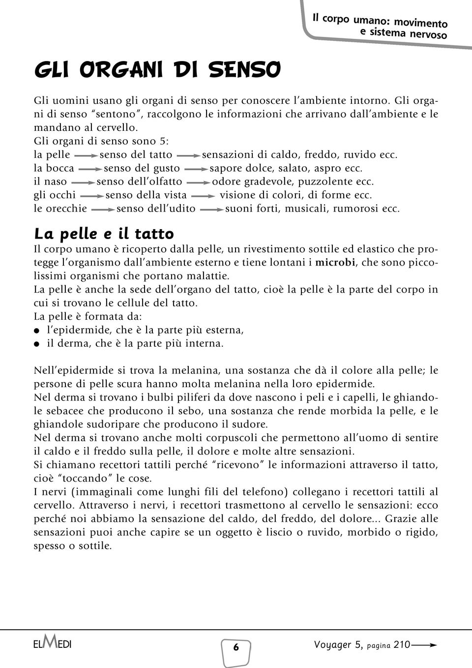 il naso senso dell olfatto odore gradevole, puzzolente ecc. gli occhi senso della vista visione di colori, di forme ecc. le orecchie senso dell udito suoni forti, musicali, rumorosi ecc.