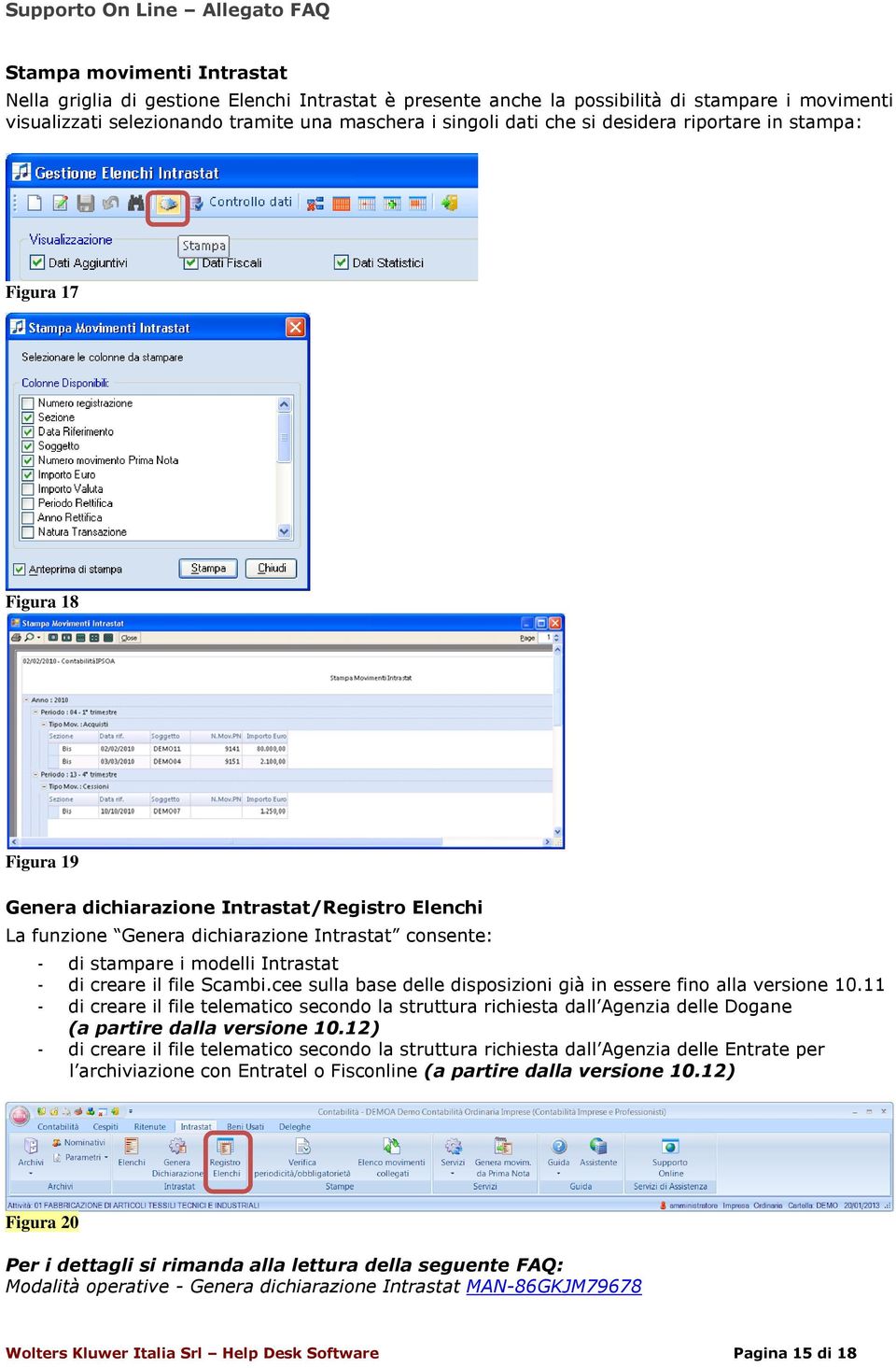 creare il file Scambi.cee sulla base delle disposizioni già in essere fino alla versione 10.