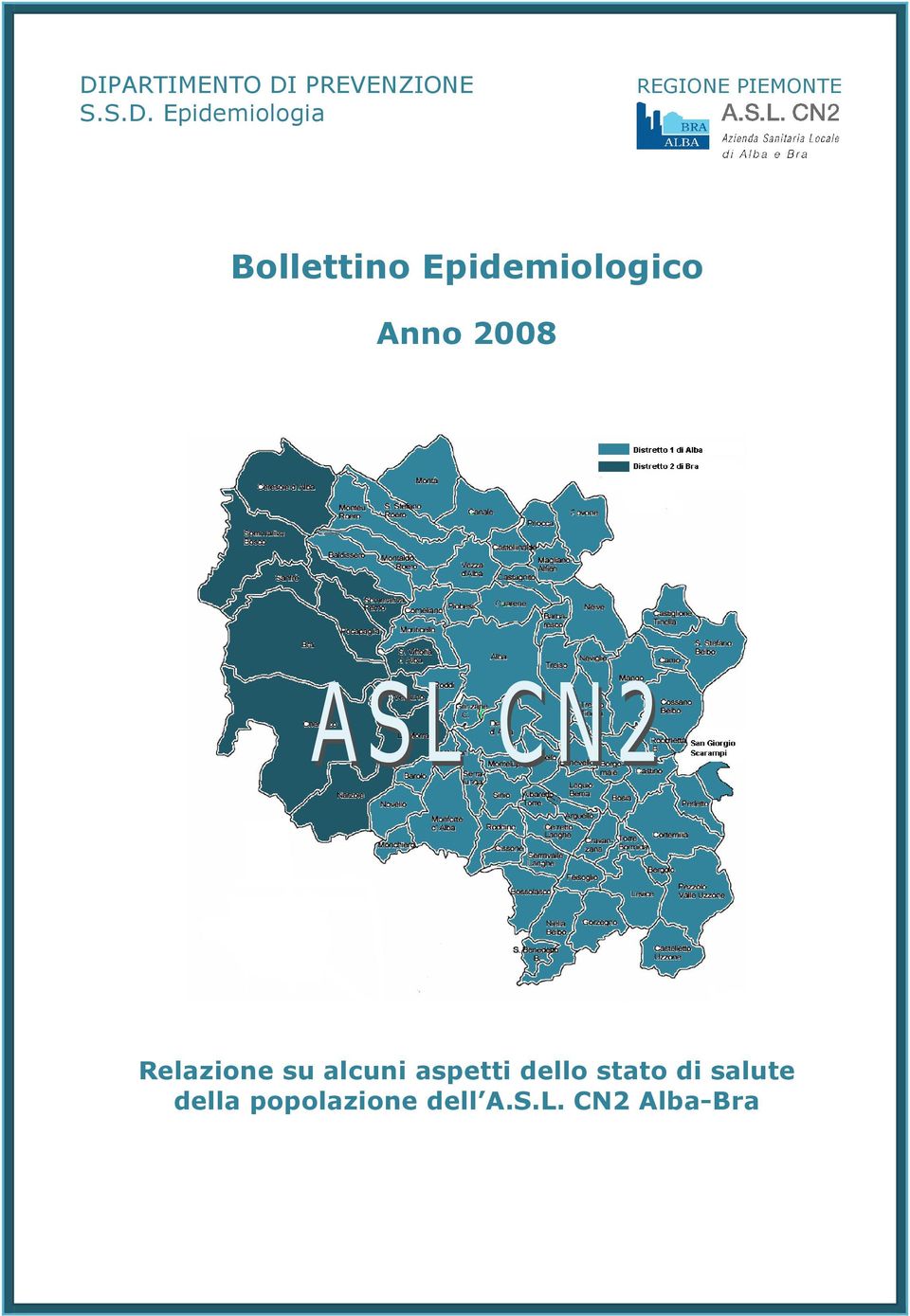 2008 Relazione su alcuni aspetti dello stato di