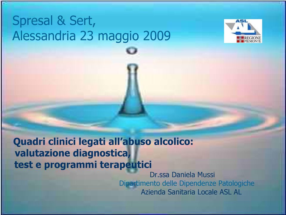 programmi terapeutici Dr.