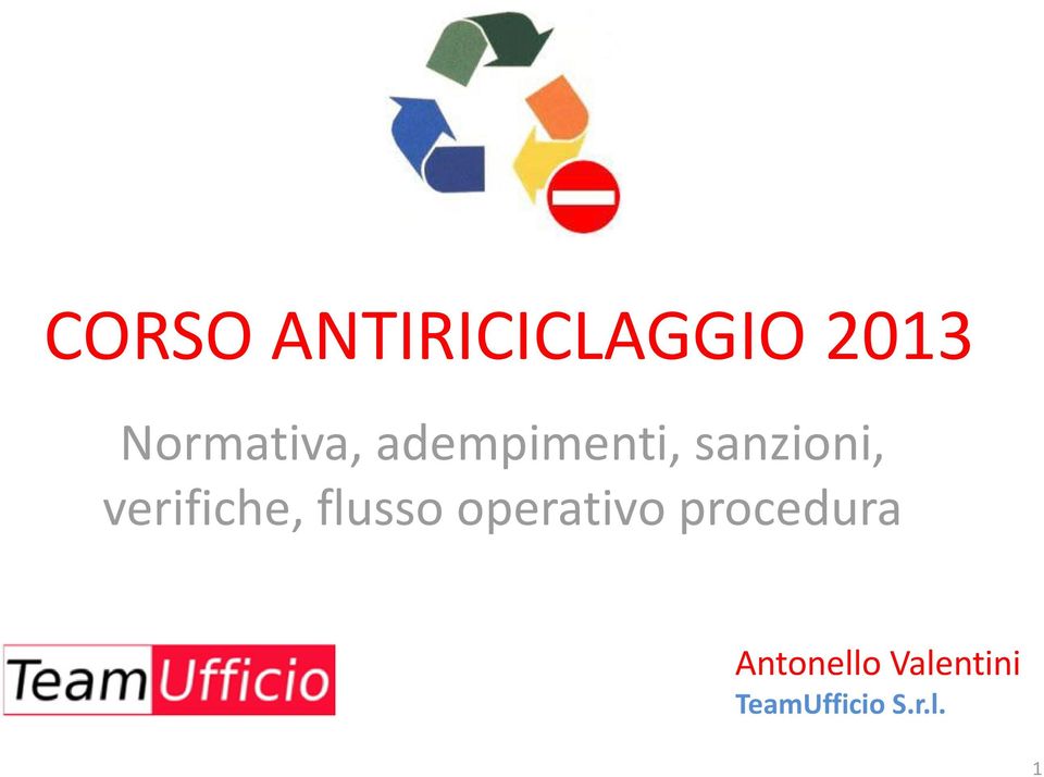 verifiche, flusso operativo