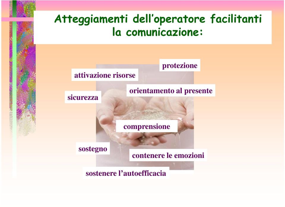 sicurezza orientamento al presente comprensione