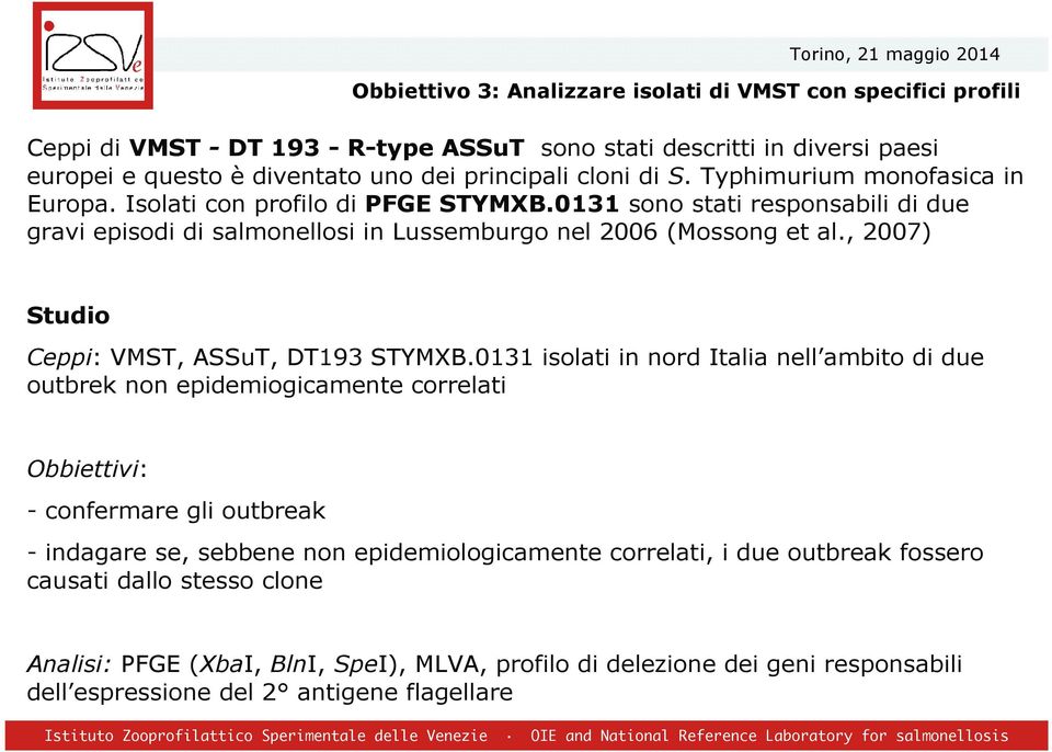 , 2007) Studio Ceppi: VMST, ASSuT, DT193 STYMXB.