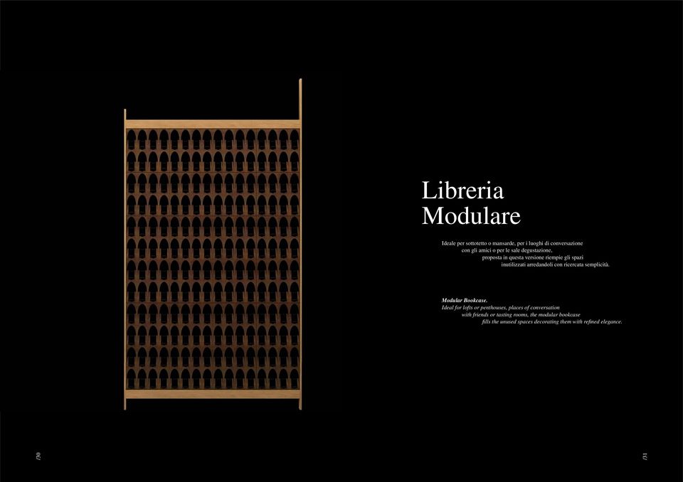 semplicità. Modular Bookcase.